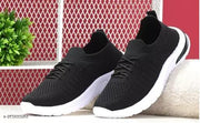 Latest Stylish Sport Shoes for Women! Black Solid Casual shoes