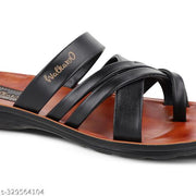 WALKAROO Men Everyday Comfort Slip-On Sandals with Cushion Sole |gents slippers| daily wear slippers for men| slippers For men|outdoor chappals| lightweight chappals| flat slippers for men| slip on chappals| Walkaroo men footwear-W5687 Tan