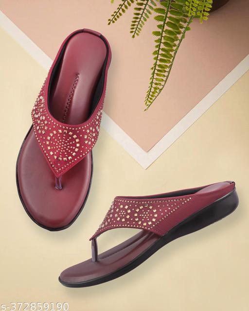 Kam Girls Fltas Fashionable latest Fashion Stylish Sandals and slippers