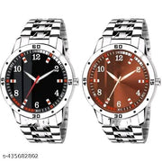 Premium collection watches combo of 2 for mens & boys