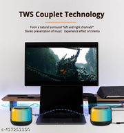 Portable Bluetooth Speakers, Mini Bluetooth Speaker with Lights, Enhanced Bass, Lightweight Portable Speakers for Travel,Hiking,Car,Gift Mini home theater with 1000Mah rechargeable battery