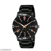 HRV Av Copper Roman Black Pu Men Watch