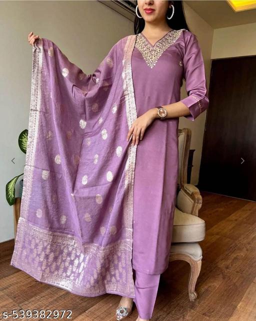 Kurti for women cotton kurti for women ,kurti top for girls, kurti simple, kurto, kurta dress, kurti girl, nayra cut, alia cut,alya cut, kurta set | Women's Cotton Kurta Pant Set With Dupatta