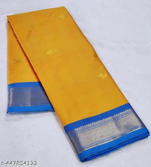 Zari buta paithani cotton silk saree