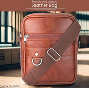 IX IXORA Brown  Sling Bag Mini Size  Sling Bag Men & Women Casual Sling Bag Beown  Fashion sider for Boy & Men  new  year  offer
