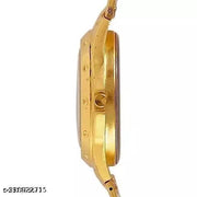 GO Gold Dial Watch For Men Gold  watches