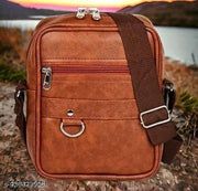 Stylish Professional Casual Synthetic Leather Unisex Bag/Shoulder Bag for Men/Travel Bag/Cross Body Bag/Office Business Bag/Messenger Bag/Stylish Sling Bag for Men & Women