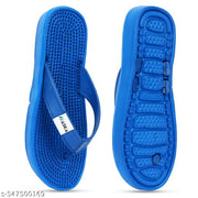 Combo (Pack Of Two 3 par) super soft dailyuse embossed chappal for mens & boys / lightweight & Anti-skid chappal (SKY-BLUE)