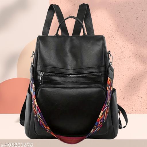 BohoBuzz  Premium Waterproof Backpack For College Girls | Women Office Bag Durable & Daily Usable (Backpack,bag,backpack for women women bag fashion,stylish)