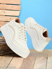 Women Shoes for Party, Outing, Hangout, Regular fit, Gym, lightweight sneaker for Women & Girls, Dailywear Shoes, Walking Shoes