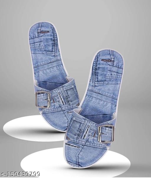 LifeO -Slider Blue For Girls & Woman