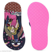 ARAVON Girl's Eva Doll Printed Slipper | Girl Flipflop | Girl Slipper | Slipper For Girl | Flip Flop For Girl