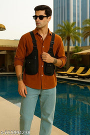 SALE PRICE LIVE!!Tactical Crossbody Shoulder Holster Bag Unisex Chest Harness Sling Bag easy Adjustable Crossbody bag vintage look for india (Black)