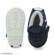 Unisex-Baby's Blue Modern Shoes