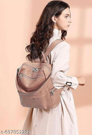 Premium Women Backpack | Waterproof Stylish Office College & Travel Bag