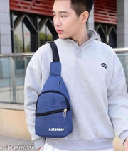 Stories polestar NAVY BLUE sling bag  Crossbody Stylish Shoulder Bag Lightweight One Strap Sling Bag for Men & Women