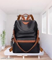 Bohobuzz Backpack Purse for Women Convertible Travel Vintage PU Leather Bag(Backpack,bag,backpack for women women bag fashion,stylish)