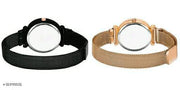Queen Dial Magnetic Belt Combo Women's and Girl's Watches Pack of 2