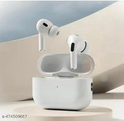 Airpod Pro, White Airpod, TWS Headphone, Tws earphone, True Wireless Bluetooth Headphone, True Wireless Bluetooth Earphones + Wired Earphone, WIred Headphone - Combo