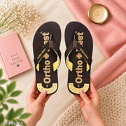 Ortho + Rest Doctor Slippers for Women | Extra Soft and Comfortbale Women Slippers| Brown Slipper For Women| Women's Slipper Under 300