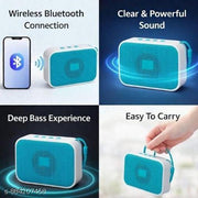 DPM Wireless Speaker with Mic, Loud Sound Output, USB TF Card Support, RGB Light Effect
