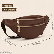 Trendy Waist Belt Bag | Fashion Crossbody Sling Purse for Shopping & Travel
