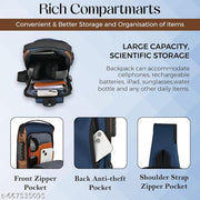 Anti-Theft Hard Shell Crossbody Sling Bag for Men & Women