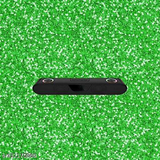 Portable Bluetooth Speaker, 10 Watts, Upto 8h Backup, Dual Drivers + Dual Passive Radiators, Call Function, Bluetooth v5.3 | USB | mSD| AUX, TWS, RGB LED