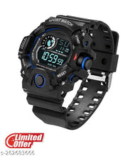 Royal look Digital Watch Shockproof Multi-Functional Automatic Black Color Strap Waterproof Digital Sports Watch for Men's Kids Watch for Boys Watch for Men Pack of 1 Watch Water Resistance Digital Watch