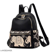 HMZ-STORE  Ethnic Style Waterproof Oxford Backpack Ladies Fashion Travel Canvas Bag Large Capacity Nylon Student School Bag Laptop Bag, Girls Printing School Backpack