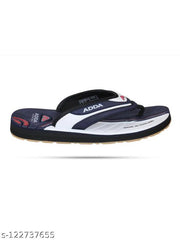 ADDA Omega-02 White Blue Men EVA slipper