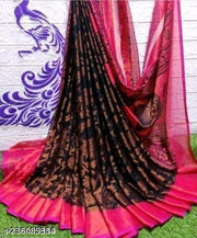 Chiffon Brasso Floral Small Border