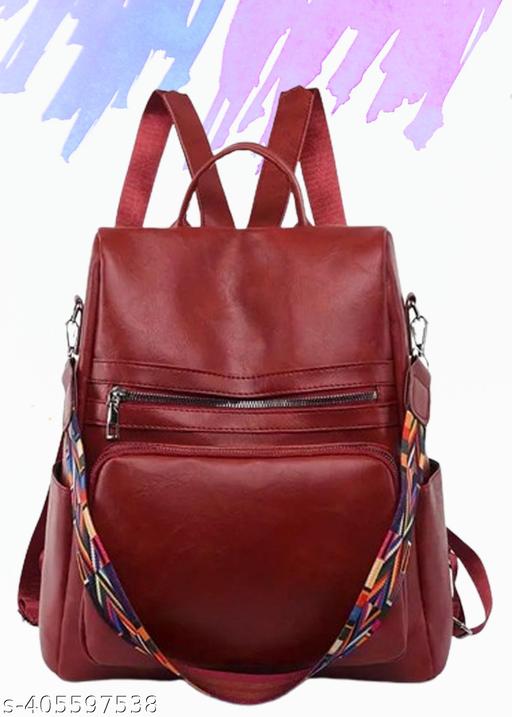 Womenbuzz WomenFab Premium Waterproof Backpack For College Girls | Women Office Bag Durable & Daily Usable (Backpack,bag,backpack for women women bag fashion,stylish)