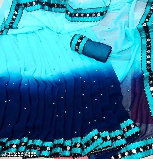WOMEN GEORGETTE  SAREE
