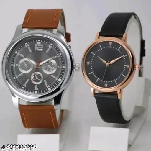 H&H New Trendy couple   Watch