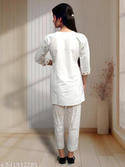 short emb kurti