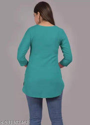 Stylish latest top & tunics/short kurti for wonder women