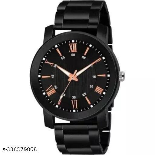 NEW ANALOG WATCH FOR MEN RUBBER BELT PACK OF 1