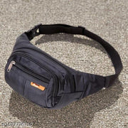 Waist Bags for Men & Women- Premium Stitching, Branded Zippers, Waterproof Pocket, RFID Safe- Large Fanny Pack for Hiking Travel,Cycling,MoneEy Belt