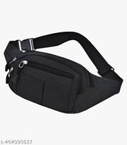 Stylish and Affordable Zerrish Waist Bags: Perfect for Men, Women, Travel, and Everyday Use in Black