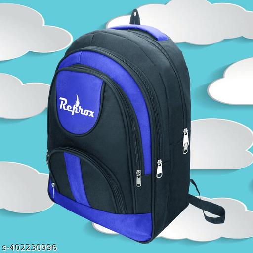 Unisex school college laptop travel backpack office bag with 3 compartments
