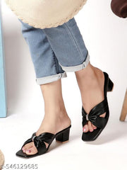 Women Block Heel Sandal Glass Heel | Sandal for Women | Casual Heel Sandal for Party | Women Footwear | Slipper For College Girls