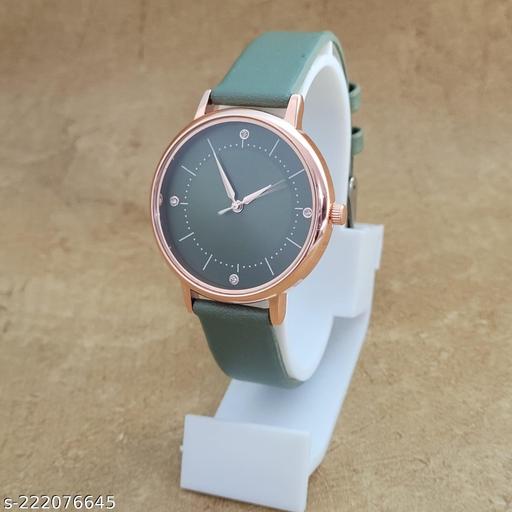 Girls and womens watch Four Diamond Emborsed 3D design