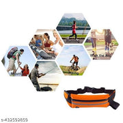 Karunanidhi Waist Pouch, Moneys Belt Pouch for Travel, Running, Jogging, Cycling, Hiking, Outdoor- Multicolor