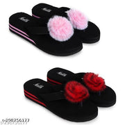 Nicelite Extra Soft Flipflops Combo For Women And Girls