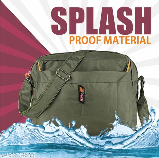 Unisex Sling bag Cross Body Multipurpose Hand Bag For Men & Women | Stylish Slim Hanging Side Messenger Bag for Office, Cash, Business Collection, Travelling (Pack of 1)