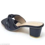 Orally Block Heel Slipper For Women And Girl