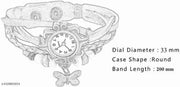Analog Watch - For Girls rakhi collection blue leather belt attractive women watches, girls stylish watches, new trend watches for girls, bracelet look watches for women