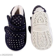 Unisex-Baby's Blue Modern Shoes