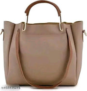 Elite Women Handbags | Fashionable PU Handbag | Stylish Women’s Bag | Self-Design Handbag | Spacious Ladies Handbag | Trendy Shoulder Bag | Everyday Use Handbag | Durable PU Leather Bag | Elegant Tote Bag | Versatile Women’s Purse